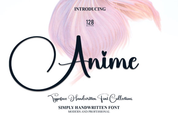 Anime: A Stylish Handwritten Font