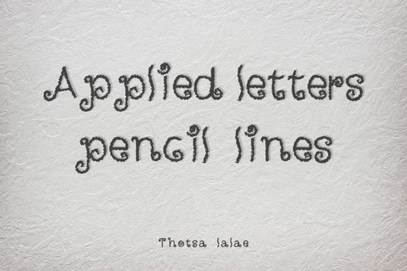 Applied Letters: A Handwritten Font for Thoughtful Design