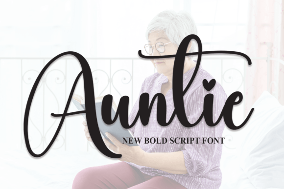 Auntie Font: Bold & Playful for Your Brand