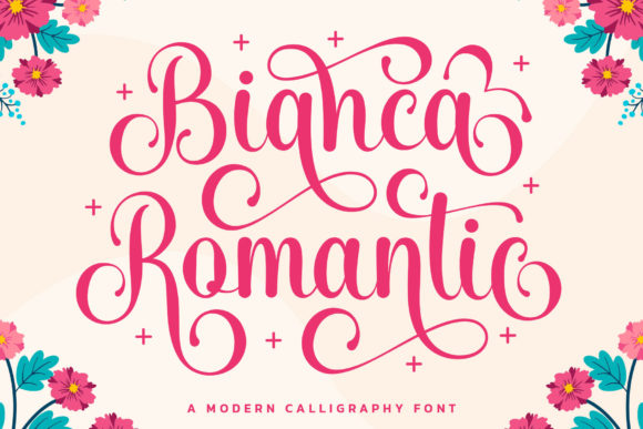 Bianca Romantic Font: Elegant Script for Editorial Design