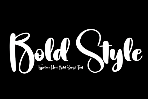 Bold Style Font for Web Design