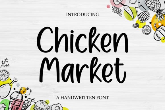 Chicken Market Font for Clear Campaigns