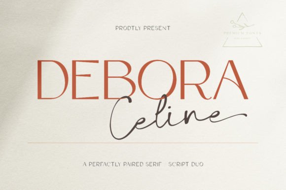 Debora Celine Font for Web Design