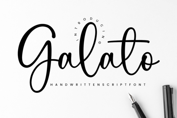 Galato: Elegant Script Font