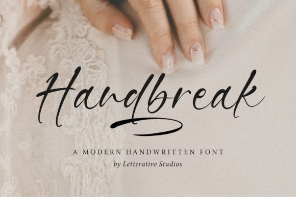 Handbreak: A Modern Handwritten Font