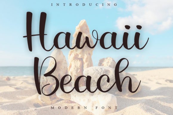 Hawaii Beach Font for Business