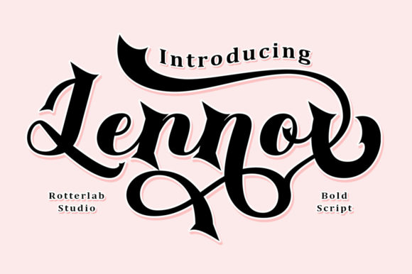 Lennox: A Stylish Handwritten Font for Branding