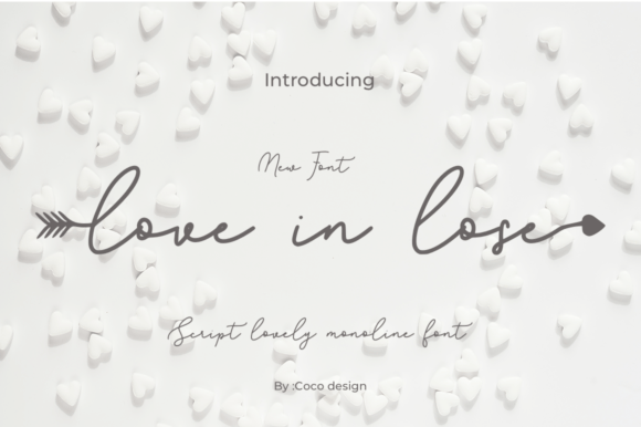 Love in Lose Font for Business