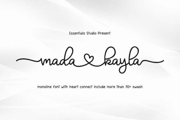 Mada Kayla: A Stylish Font for Business Branding