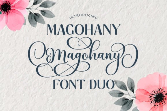 Magohany Duo: Elegant Font for Creative Makers