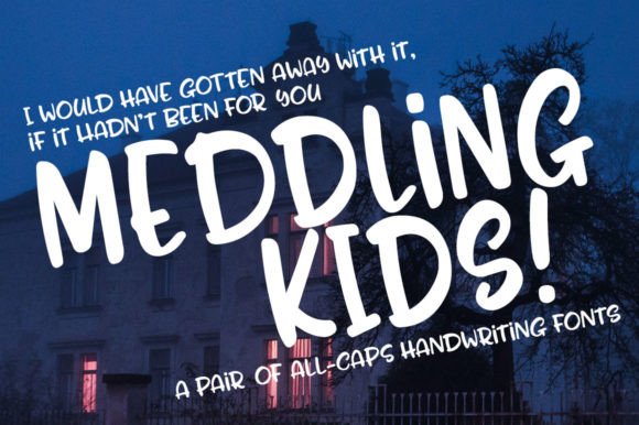 Meddling Kids Font: Quirky & Practical