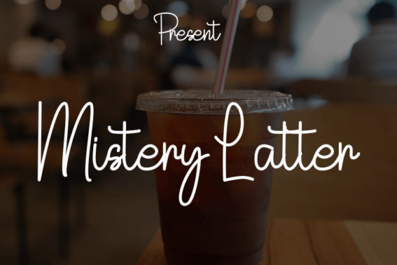 Mistery Latter Font for Creative Projects