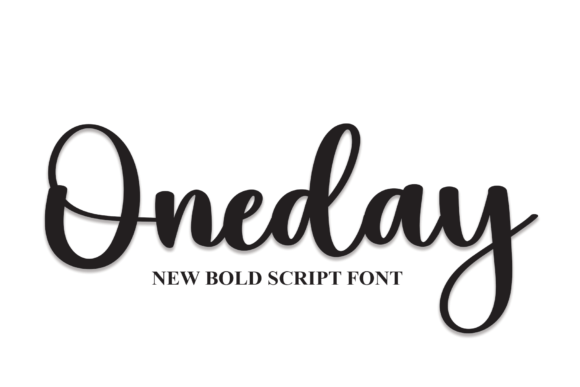 Oneday: A Bold Font for Digital Design
