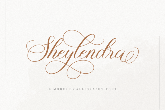 Sheylendra: A Classy Calligraphy Font