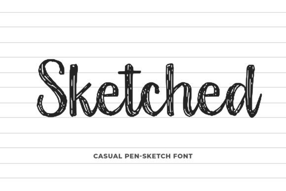 Sketched: A Handwritten Font for Creative Marketing
