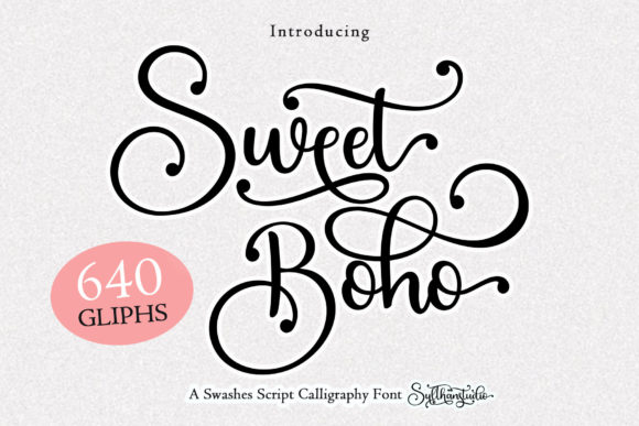 Sweet Boho Font for Creative Makers