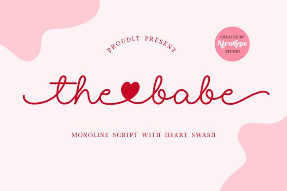 The Babe is a single-line handwritten font with heart swashes that brings a warm, personal touch to any digital design. I first encountered it while working on a boutique online store’s homepage, where the goal was to create a sense of intimacy and authenticity. The font’s soft curves and playful flourishes felt like a breath of fresh air in a sea of rigid, corporate typography.