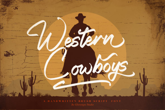 Western Cowboys Font for Creative Makers