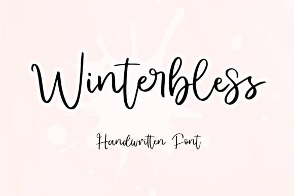 Winterbless Font for Business